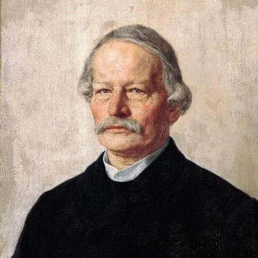 Portrait of Gustav Freytag