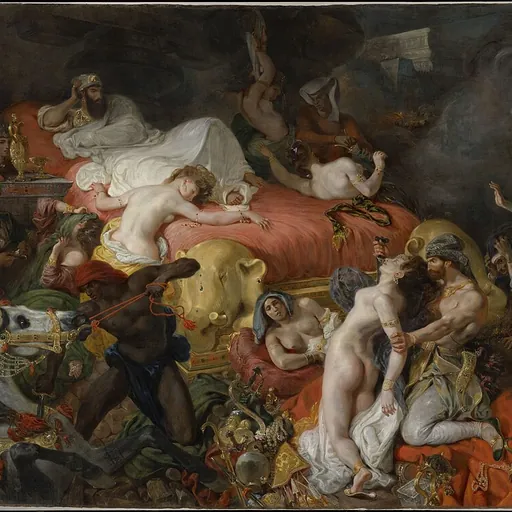 Portrait of Sardanapalus