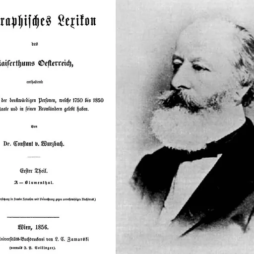 Portrait of Constant von Wurzbach