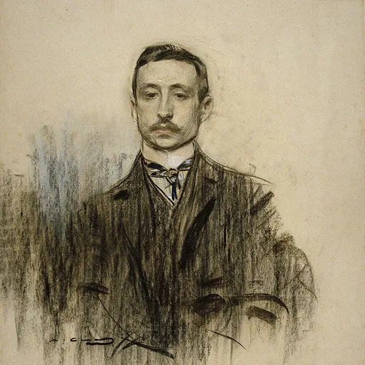 Portrait of Eduardo Chicharro y Agüera