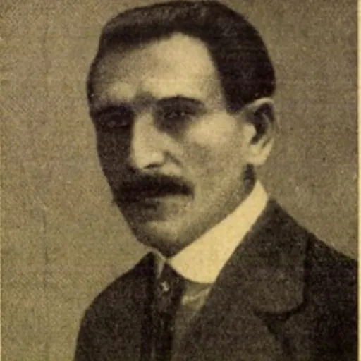 Portrait of Avrom Reyzen