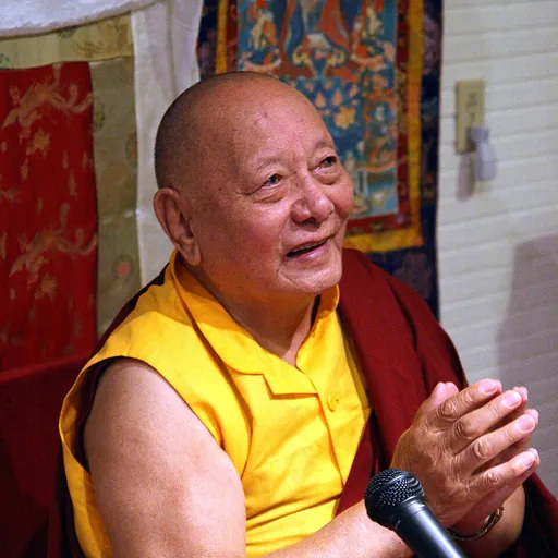 Portrait of Khenpo Karthar Rinpoche