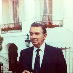 Portrait of Robert E Thompson