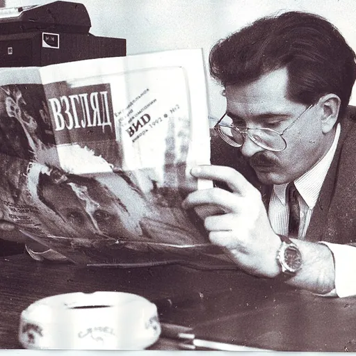 Portrait of Vladislav Listyev