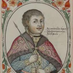 Portrait of Yuri Dolgorukiy