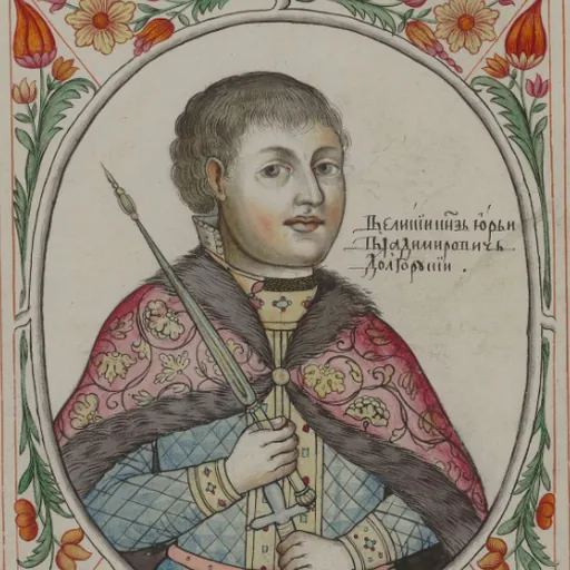 Portrait of Yuri Dolgorukiy