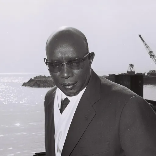 Portrait of Mwambutsa IV Bangiricenge of Burundi