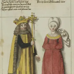 Portrait of Gisela of Burgundy