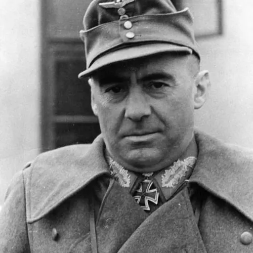 Portrait of Fritz Bayerlein