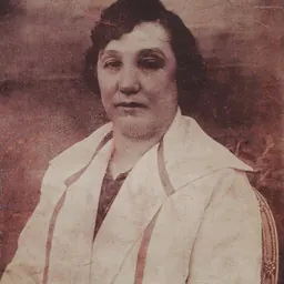 Portrait of Sadije Toptani