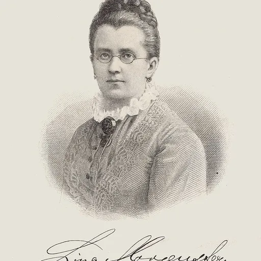 Portrait of Lina Morgenstern