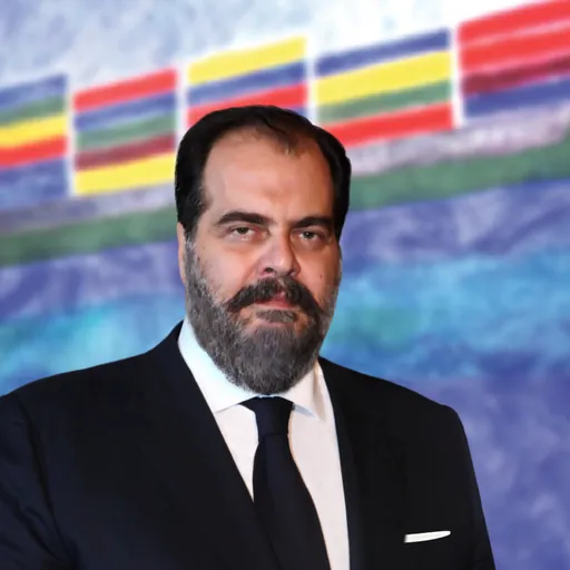 Portrait of Nikos Pateras