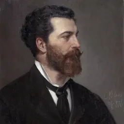 Portrait of Julius von Blaas