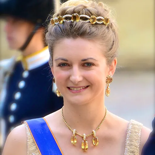 Portrait of Stéphanie, Grand Duchess Consort of Luxembourg