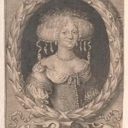 Portrait of Dorothea Maria of Saxe-Gotha-Altenburg
