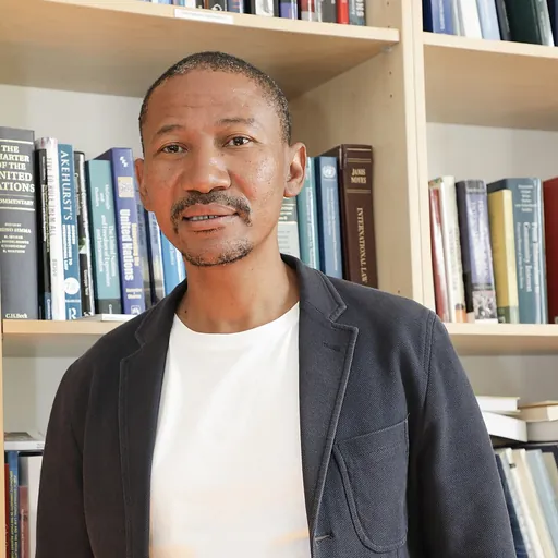 Portrait of Dire Tladi