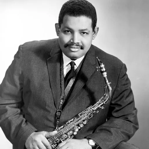 Portrait of Cannonball Adderley