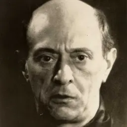 Portrait of Arnold Schoenberg