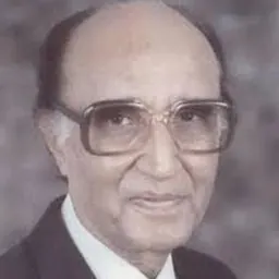 Portrait of Mushtaq Ahmad Yusufi