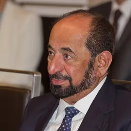 Portrait of Sultan bin Mohamed Al-Qasimi
