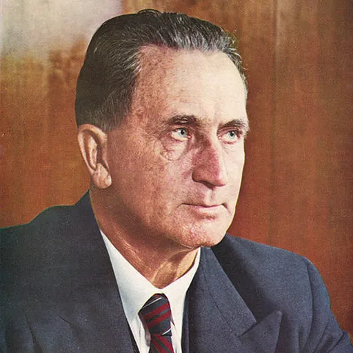 Portrait of Johannes Gerhardus Strijdom