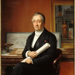 Portrait of Louis Visconti