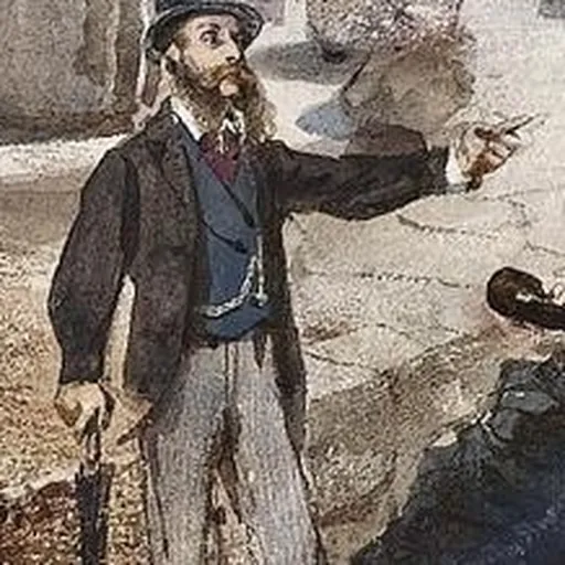 Portrait of Anton Romako