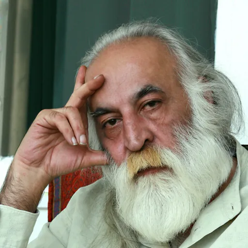 Portrait of Mohammad-Reza Lotfi