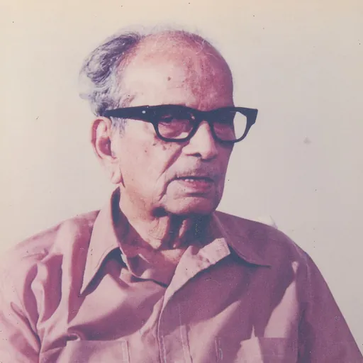 Portrait of K. R. Srinivasa Iyengar