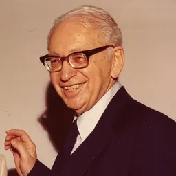 Portrait of Efraim Racker