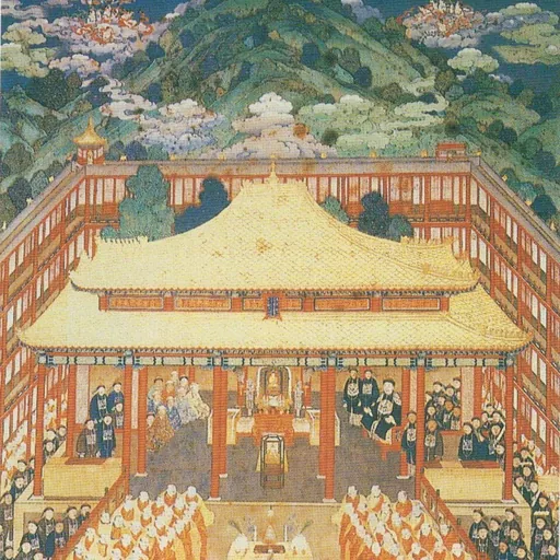 Portrait of 3rd Jebtsundamba Khutughtu