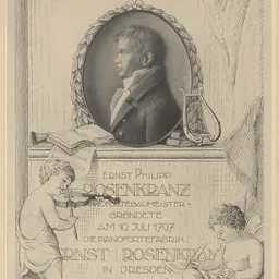 Portrait of Ernst Philipp Rosenkranz
