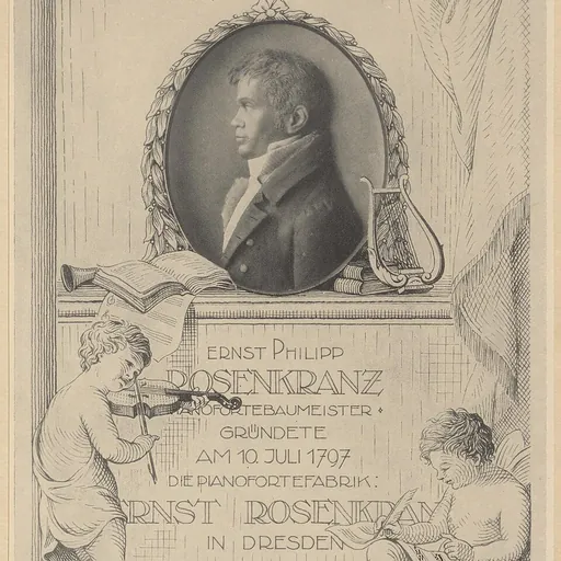 Portrait of Ernst Philipp Rosenkranz