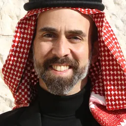 Portrait of Prince Ghazi bin Muhammad of Jordan