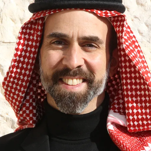Portrait of Prince Ghazi bin Muhammad of Jordan
