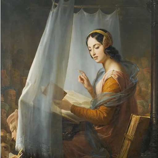 Portrait of Novella d'Andrea
