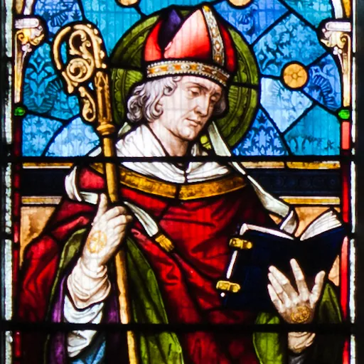 Portrait of Colmán of Cloyne