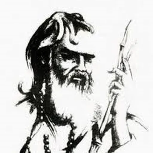 Portrait of Baba Tahir