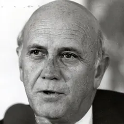 Portrait of F. W. de Klerk