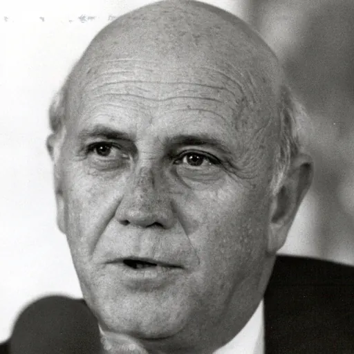 Portrait of F. W. de Klerk
