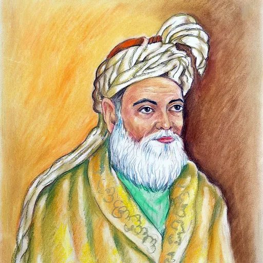 Portrait of Abdul Hamid Baba Masho Gagar