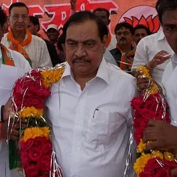 Portrait of Eknath Khadse