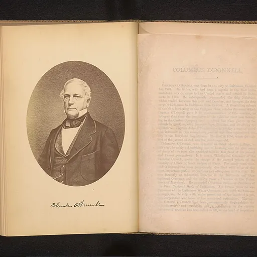 Portrait of Columbus O'Donnell