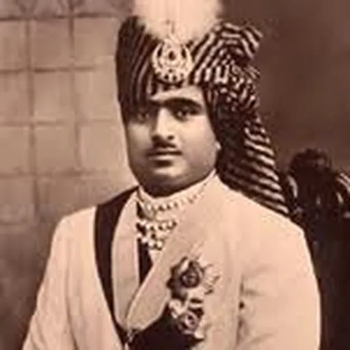 Portrait of Mahabat Khan III of Junagadh