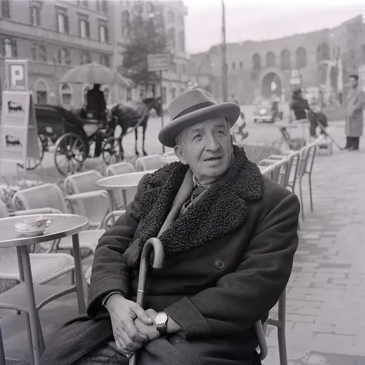 Portrait of Vincenzo Cardarelli