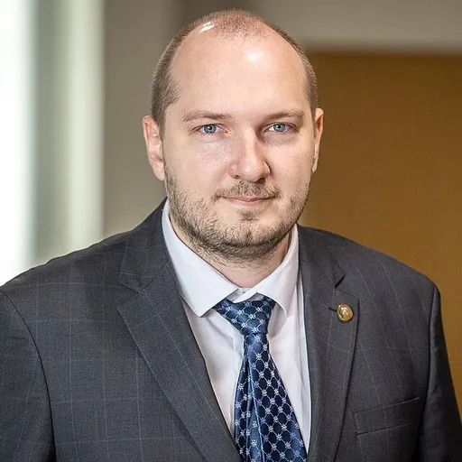 Portrait of Gintautas Jakštas