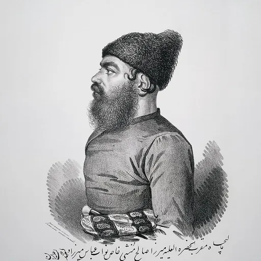 Portrait of Mirza Saleh Shirazi
