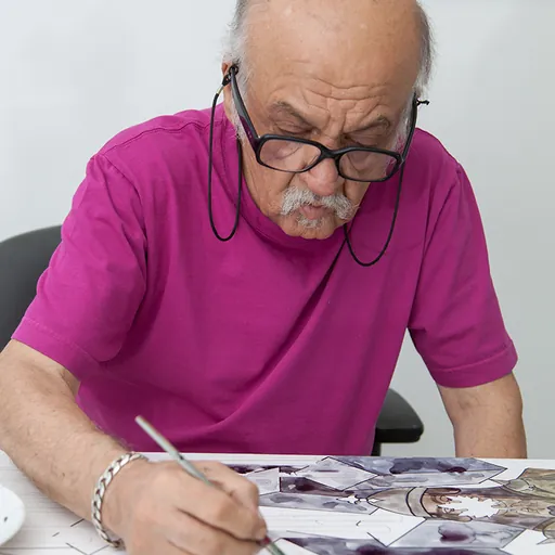 Portrait of Ali Akbar Sadeghi