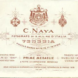 Portrait of Carlo Naya