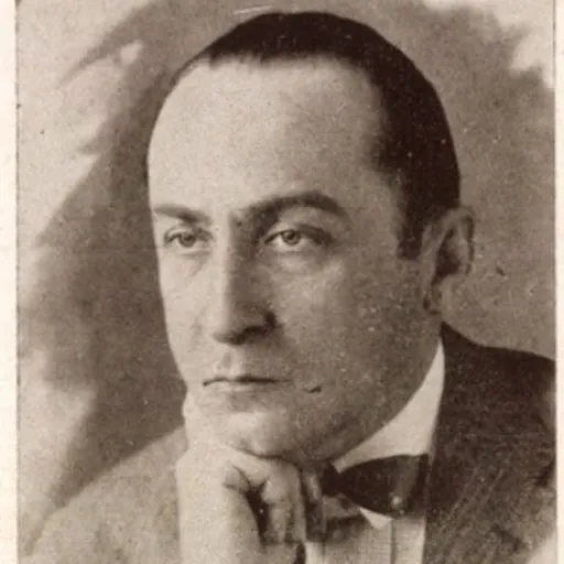 Portrait of Béla Mihályffy